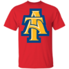 NCAT North Carolina A&T Aggies Logo T-Shirt - Image 6