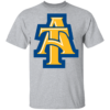 NCAT North Carolina A&T Aggies Logo T-Shirt - Image 7