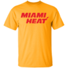 Miami Heat Red Font T-Shirt - Image 11