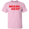 Miami Heat Red Font T-Shirt - Image 3