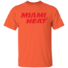 Miami Heat Red Font T-Shirt - Image 5