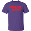 Miami Heat Red Font T-Shirt - Image 6