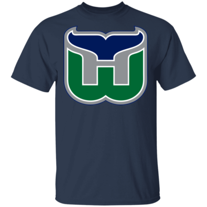 Hartford Whalers Logo T-Shirt - Image 3