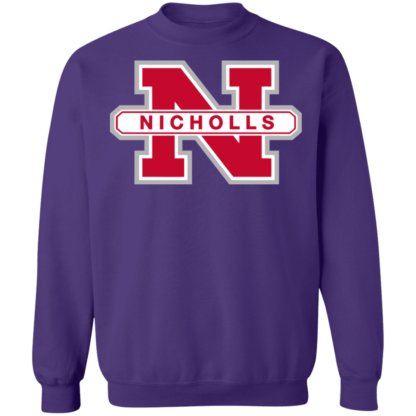 Nicholls State Colonels Logo Crewneck Sweatshirt - Image 11