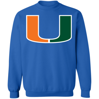 Miami Hurricanes Logo Crewneck Sweatshirt - Image 9