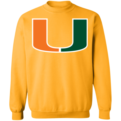 Miami Hurricanes Logo Crewneck Sweatshirt - Image 10