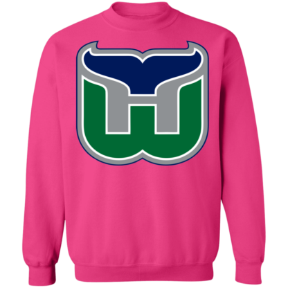 Hartford Whalers Logo Crewneck Sweatshirt - Image 8