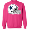 Dallas Cowboys Helmet Logo Crewneck Sweatshirt - Image 12