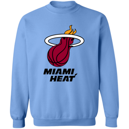 Miami Heat Logo Crewneck Sweatshirt - Image 7