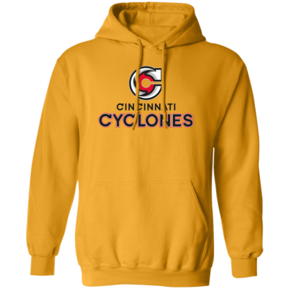 Cincinnati Cyclones Logo Pullover Hoodie - Image 5