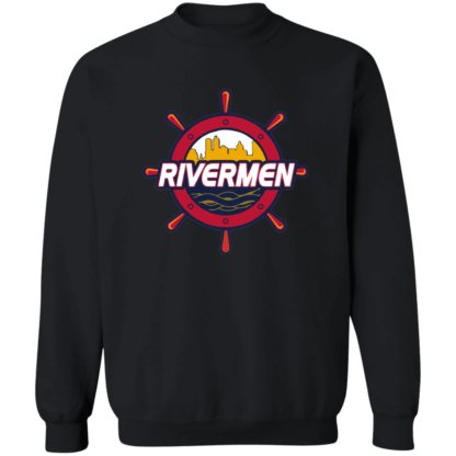 Peoria Rivermen Logo Crewneck Sweatshirt - Image 3