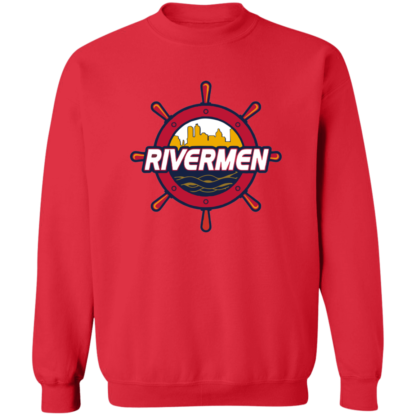 Peoria Rivermen Logo Crewneck Sweatshirt - Image 5