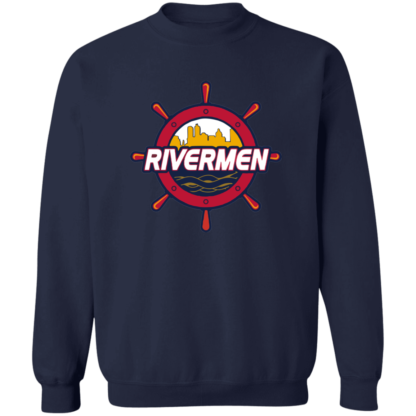 Peoria Rivermen Logo Crewneck Sweatshirt - Image 4