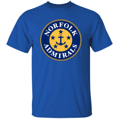 Norfolk Admirals ECHL Logo T-Shirt - Image 9