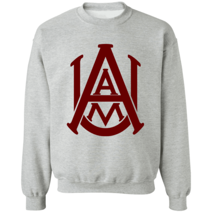 Alabama A&M Bulldogs Logo Crewneck Sweatshirt