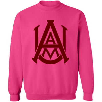 Alabama A&M Bulldogs Logo Crewneck Sweatshirt - Image 9