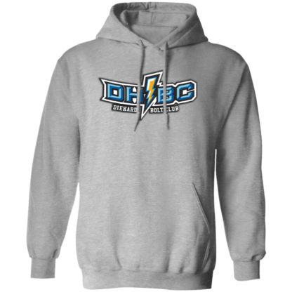 Diehard Bolt Club Los Angeles Chargers Fans Pullover Hoodie