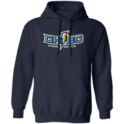 Diehard Bolt Club Los Angeles Chargers Fans Pullover Hoodie - Image 5