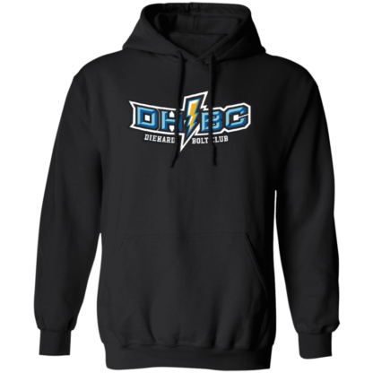 Diehard Bolt Club Los Angeles Chargers Fans Pullover Hoodie - Image 4