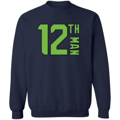 12th Man Seattle Seahawks Fans Crewneck Sweatshirt - Image 5