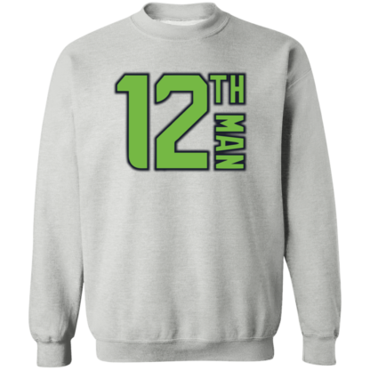 12th Man Seattle Seahawks Fans Crewneck Sweatshirt - Image 2