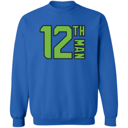 12th Man Seattle Seahawks Fans Crewneck Sweatshirt - Image 8