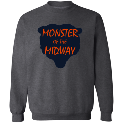 Monster of the Midway Chicago Bears Fans Crewneck Sweatshirt - Image 8