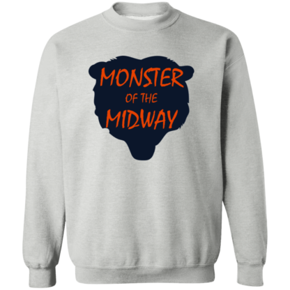 Monster of the Midway Chicago Bears Fans Crewneck Sweatshirt