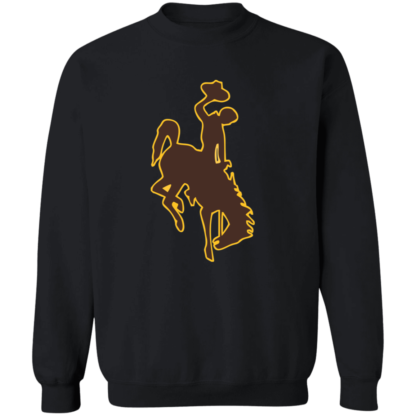 Wyoming Athletics Logo Crewneck Sweatshirt - Image 4