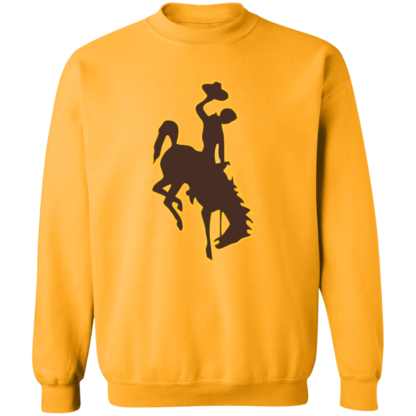 Wyoming Athletics Logo Crewneck Sweatshirt - Image 7