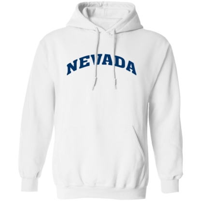 Nevada Wolf Pack Wordmark Logo Pullover Hoodie - Image 3