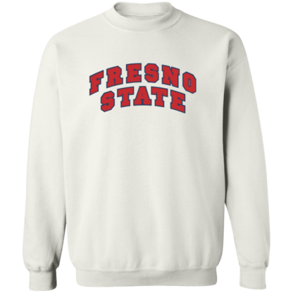 Fresno State Wordmark Logo Crewneck Sweatshirt - Image 3