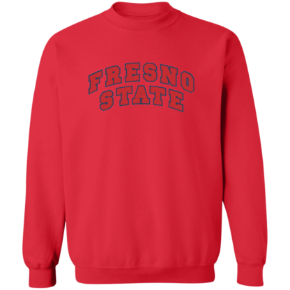 Fresno State Wordmark Logo Crewneck Sweatshirt - Image 7