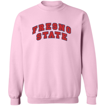 Fresno State Wordmark Logo Crewneck Sweatshirt - Image 9