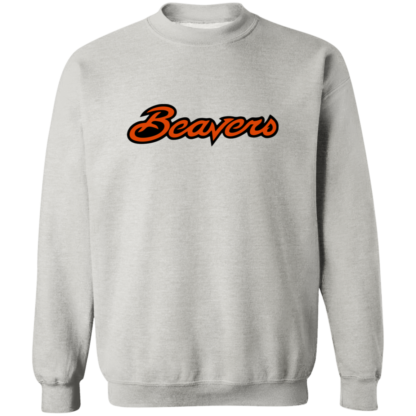 Oregon State Beavers Wordmark Logo Crewneck Sweatshirt - Image 2