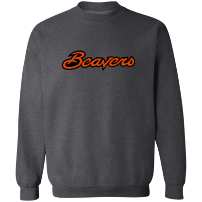 Oregon State Beavers Wordmark Logo Crewneck Sweatshirt - Image 7