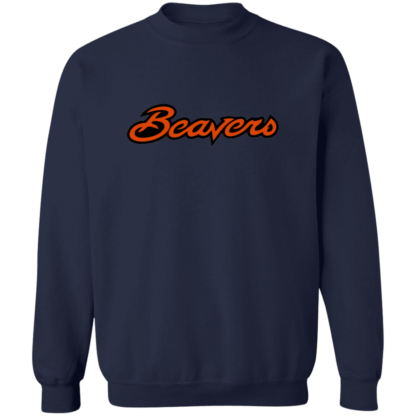 Oregon State Beavers Wordmark Logo Crewneck Sweatshirt - Image 6