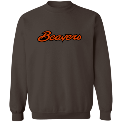 Oregon State Beavers Wordmark Logo Crewneck Sweatshirt - Image 9