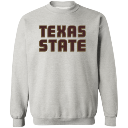 Texas State Athletics Wordmark Logo Crewneck Sweatshirt - Image 2