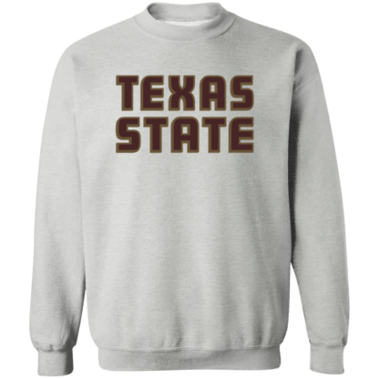 Texas State Athletics Wordmark Logo Crewneck Sweatshirt
