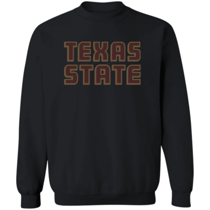 Texas State Athletics Wordmark Logo Crewneck Sweatshirt - Image 4