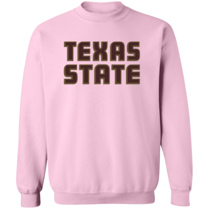 Texas State Athletics Wordmark Logo Crewneck Sweatshirt - Image 9
