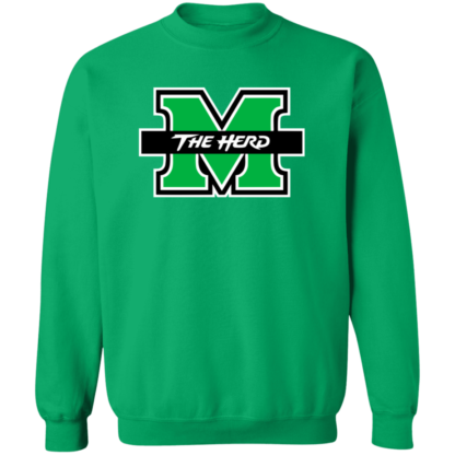 Marshall Thundering Herd Logo Crewneck Sweatshirt - Image 9