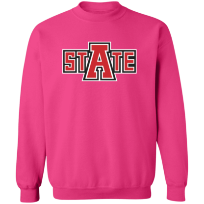 Arkansas State Red Wolves Wordmark Logo Crewneck Sweatshirt - Image 8