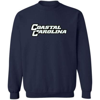 Coastal Carolina Wordmark Logo Crewneck Sweatshirt - Image 5