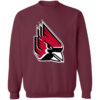 Ball State Cardinals Logo Crewneck Sweatshirt - Image 5