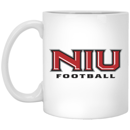 Northern Illinois Huskies NIU Football 11oz White Mug