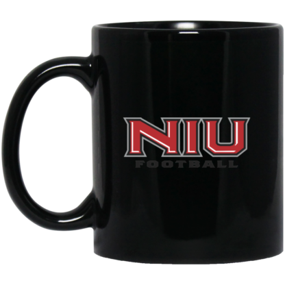 Northern Illinois Huskies NIU Football 11oz Black Mug