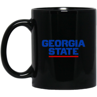 Georgia State Football 11oz Black Mug