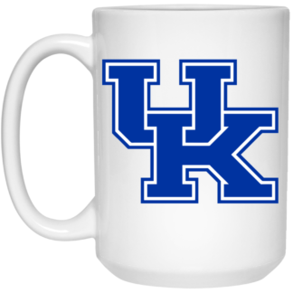 Kentucky Wildcats Logo 15oz White Mug